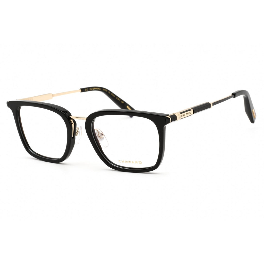 Chopard VCH328 Eyeglasses SHINY BLACK clear demo lens