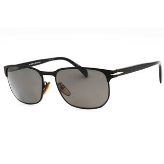 David Beckham DB 1131/S Sunglasses MT BLACK SILVER-AmbrogioShoes