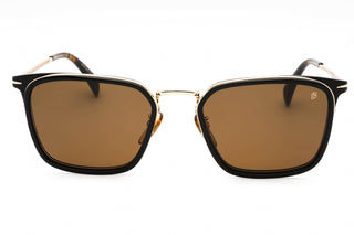 David Beckham DB 7065/F/S Sunglasses GOLD BLACK/BROWN-AmbrogioShoes