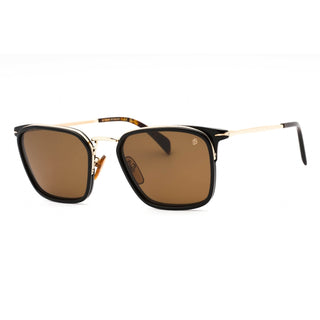 David Beckham DB 7065/F/S Sunglasses GOLD BLACK/BROWN-AmbrogioShoes