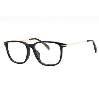 David Beckham DB 7074/F Eyeglasses BLACK GOLD/Clear demo lens-AmbrogioShoes