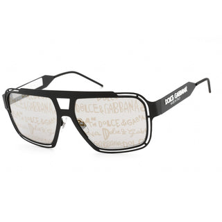 Dolce & Gabbana 0DG2270 Sunglasses Matte Black /Grey/Silver/Gold Graffiti-AmbrogioShoes