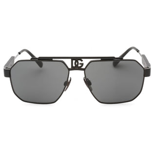 Dolce & Gabbana 0DG2294 Sunglasses Black / Dark Grey-AmbrogioShoes