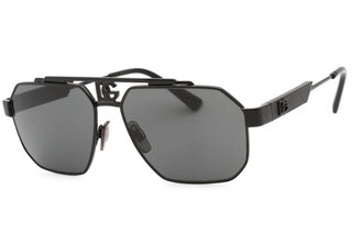 Dolce & Gabbana 0DG2294 Sunglasses Black / Dark Grey-AmbrogioShoes