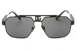 Dolce & Gabbana 0DG2294 Sunglasses Black / Dark Grey-AmbrogioShoes