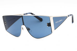 Dolce & Gabbana 0DG2305 Sunglasses Silver/Dark Blue-AmbrogioShoes