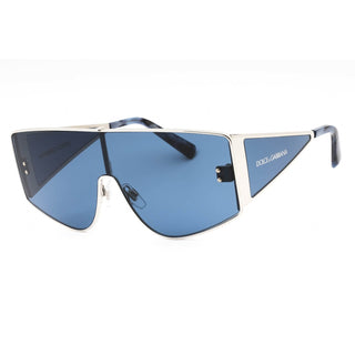 Dolce & Gabbana 0DG2305 Sunglasses Silver/Dark Blue-AmbrogioShoes