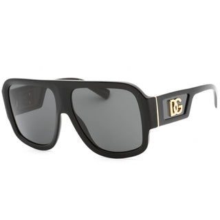 Dolce & Gabbana 0DG4401 Sunglasses Black / Dark Grey-AmbrogioShoes