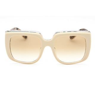 Dolce & Gabbana 0DG4414F Sunglasses White Leo/Gradient Light Brown-AmbrogioShoes
