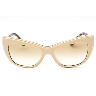 Dolce & Gabbana 0DG4417 Sunglasses Beige Light Brown / Gradient Light Brown-AmbrogioShoes