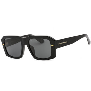 Dolce & Gabbana 0DG4430F Sunglasses Black / Dark Grey-AmbrogioShoes