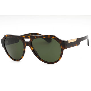 Dolce & Gabbana 0DG4466 Sunglasses Dark Tortoise / Green-AmbrogioShoes