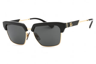 Dolce & Gabbana 0DG6185 Sunglasses Black / Dark Grey-AmbrogioShoes