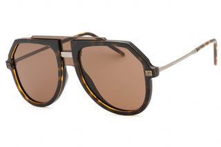 Dolce & Gabbana 0DG6195 Sunglasses Dark Tortoise / Dark Brown-AmbrogioShoes