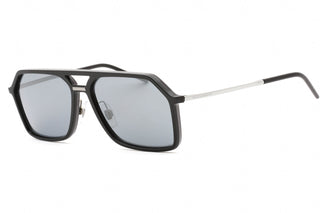 Dolce & Gabbana 0DG6196 Sunglasses Black/Gunmetal / Light Grey Mirrored Black-AmbrogioShoes