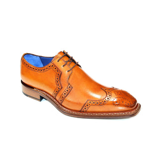 Emilio Franco Marco Men's Shoes Gold Oxfords (EF1199)-AmbrogioShoes