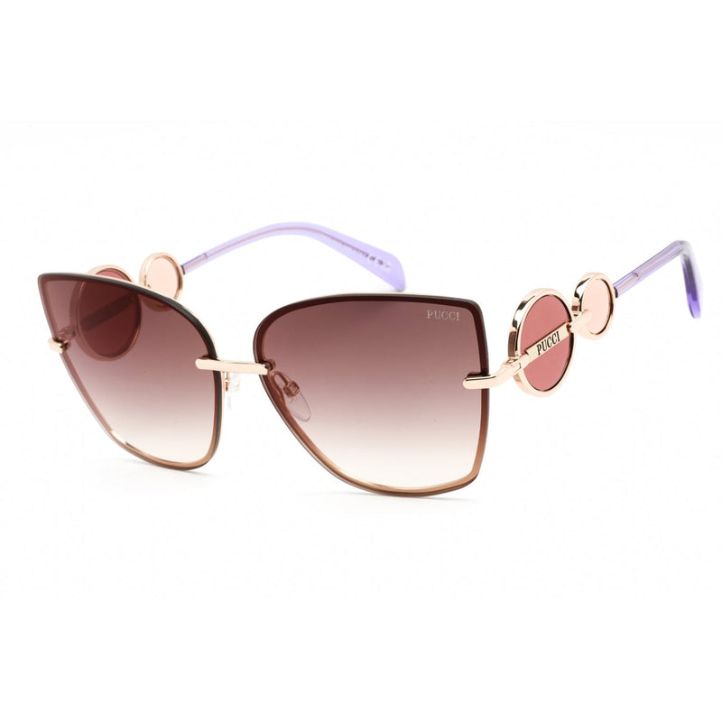 Emilio Pucci Brown Sunglasses