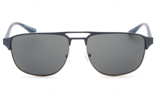 Emporio Armani 0EA2144 Sunglasses Blue on Matte Silver / Dark Grey-AmbrogioShoes