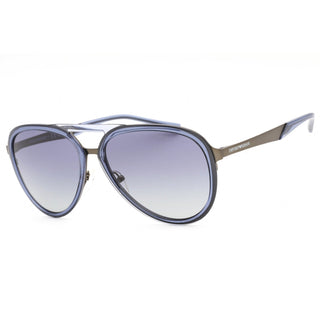 Emporio Armani 0EA2145 Sunglasses Transparent Dark Blue / Gradient Blue-AmbrogioShoes