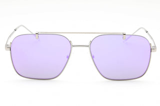 Emporio Armani 0EA2150 Sunglasses Shiny Silver / Violet Grey Mirror-AmbrogioShoes