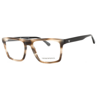 Emporio Armani 0EA3185 Eyeglasses Striped Grey/Clear demo lens-AmbrogioShoes