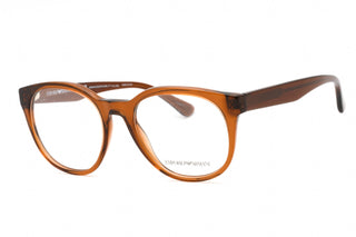 Emporio Armani 0EA3207 Eyeglasses Transparent Brown / Clear demo lens-AmbrogioShoes