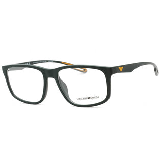 Emporio Armani 0EA3209U Eyeglasses Matte Green/Clear demo lens-AmbrogioShoes