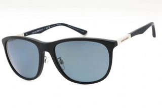 Emporio Armani 0EA4201F Sunglasses Matte Blue / Polar Dark Blue-AmbrogioShoes