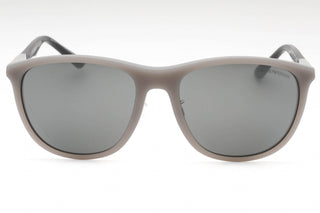 Emporio Armani 0EA4201F Sunglasses Matte Grey / Grey Silver Mirror-AmbrogioShoes