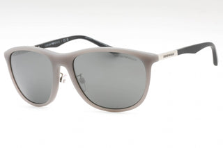 Emporio Armani 0EA4201F Sunglasses Matte Grey / Grey Silver Mirror-AmbrogioShoes