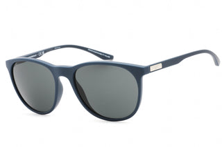 Emporio Armani 0EA4210 Sunglasses Matte Blue/Dark Grey-AmbrogioShoes