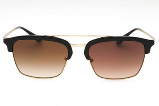 Emporio Armani 0EA4228 Sunglasses Shiny Black/Matte Pale Gold / Brown Gradient-AmbrogioShoes