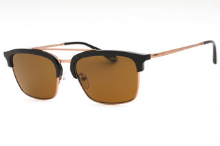 Emporio Armani 0EA4228 Sunglasses Shiny Brown/Matte Pink Gold / Dark Brown-AmbrogioShoes