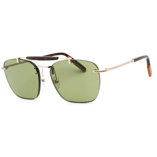 Ermenegildo Zegna EZ0155 Sunglasses Gold / Green-AmbrogioShoes