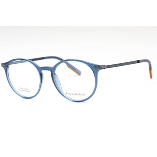 Ermenegildo Zegna EZ5171 Eyeglasses shiny blue/Clear demo lens-AmbrogioShoes