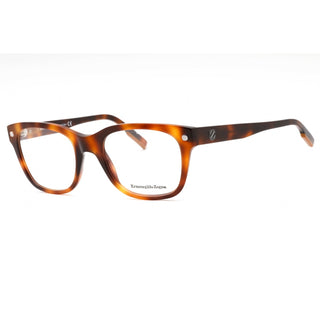 Ermenegildo Zegna EZ5230 Eyeglasses dark havana/clear demo lens-AmbrogioShoes