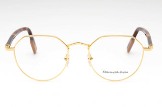 Ermenegildo Zegna EZ5238 Eyeglasses shiny deep gold / Clear demo lens-AmbrogioShoes