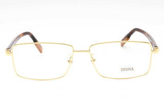 Ermenegildo Zegna EZ5239-H Eyeglasses shiny deep gold/clear demo lens-AmbrogioShoes