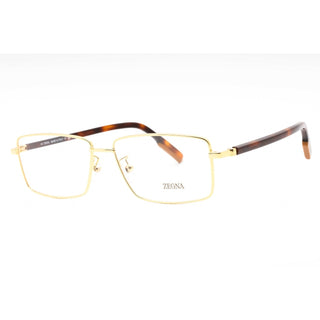 Ermenegildo Zegna EZ5239-H Eyeglasses shiny deep gold/clear demo lens-AmbrogioShoes