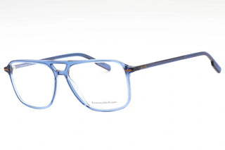 Ermenegildo Zegna EZ5247 Eyeglasses shiny blue/Clear demo lens-AmbrogioShoes