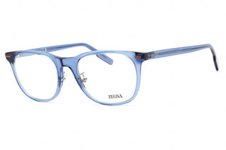 Ermenegildo Zegna EZ5248-H Eyeglasses Shiny Blue / Clear Lens-AmbrogioShoes