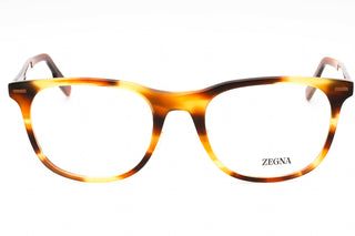 Ermenegildo Zegna EZ5248-H Eyeglasses havana/other/Clear demo lens-AmbrogioShoes