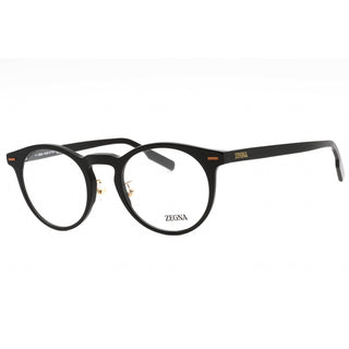 Ermenegildo Zegna EZ5249-H Eyeglasses shiny black/Clear demo lens-AmbrogioShoes