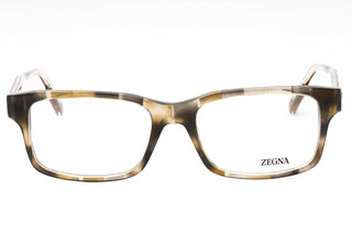 Ermenegildo Zegna EZ5254 Eyeglasses dark green/other/clear demo lens-AmbrogioShoes