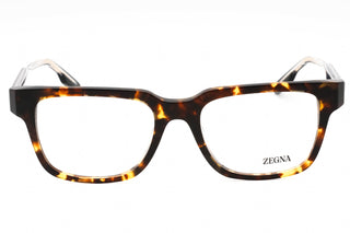 Ermenegildo Zegna EZ5260 Eyeglasses red havana/clear demo lens-AmbrogioShoes