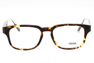 Ermenegildo Zegna EZ5262 Eyeglasses red havana/clear demo lens-AmbrogioShoes