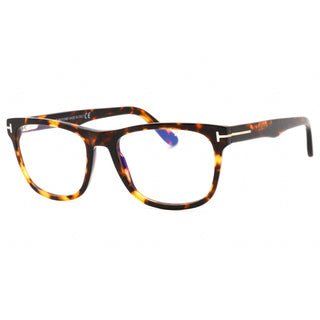 Tom Ford FT5662-B Eyeglasses Havana/Other/Clear Blue-Light Block lens