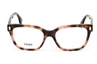 Fendi FE50055I Eyeglasses Pink Havana / Clear Lens-AmbrogioShoes