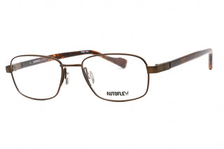 Flexon AUTOFLEX 117 Eyeglasses BROWN / Clear demo lens-AmbrogioShoes