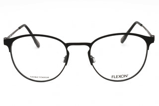 Flexon FLEXON E1089 Eyeglasses BLACK/Clear demo lens-AmbrogioShoes